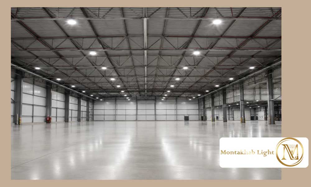 راهنمای خرید چراغ سوله ای LED برای سالن های صنعتی